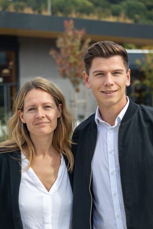 Susann Scholz und Jonas Hiller